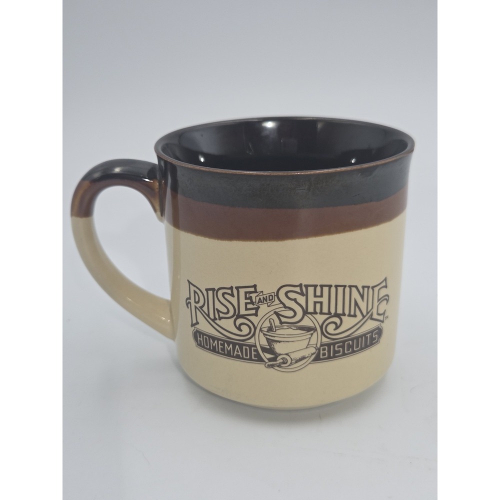 Vintage 1986 HARDEE'S Rise And Shine Homemade Biscuits Coffee Mug